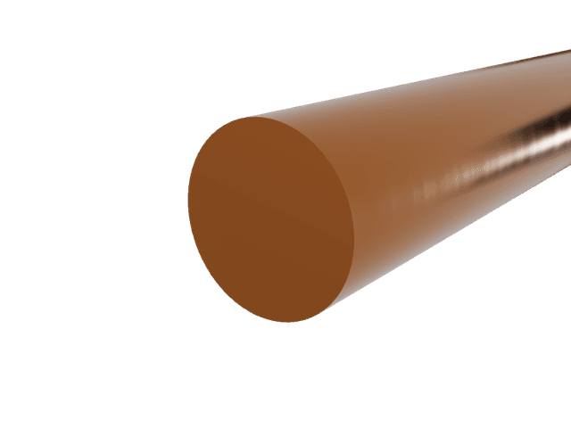 101 Copper Round Bar