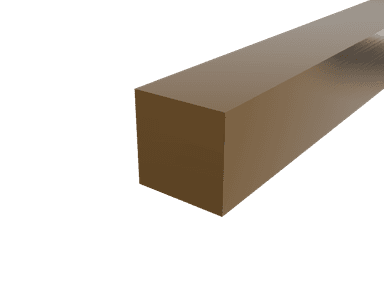 954 Bronze Square Bar